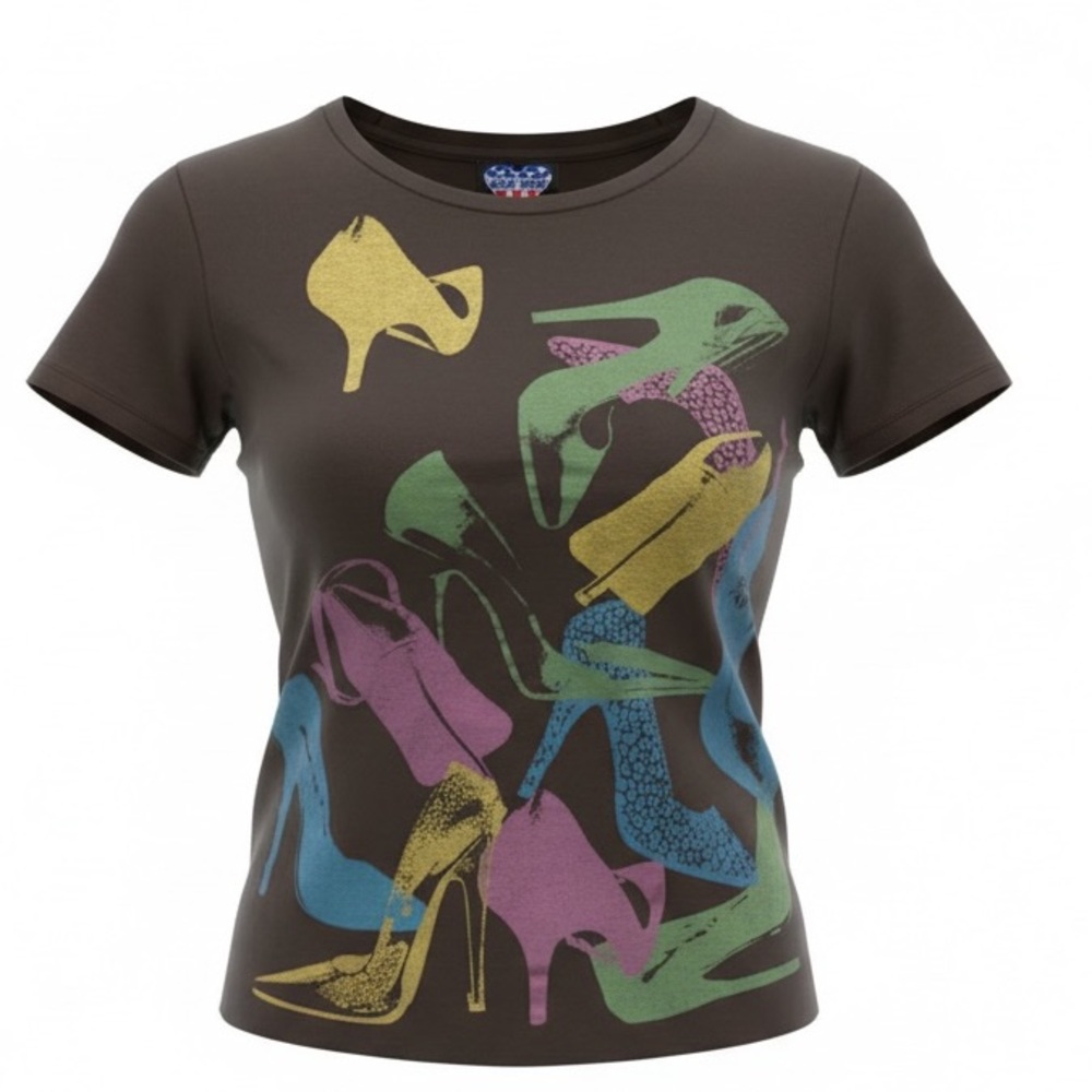 Junk Food Shoes Graphic T-Shirt